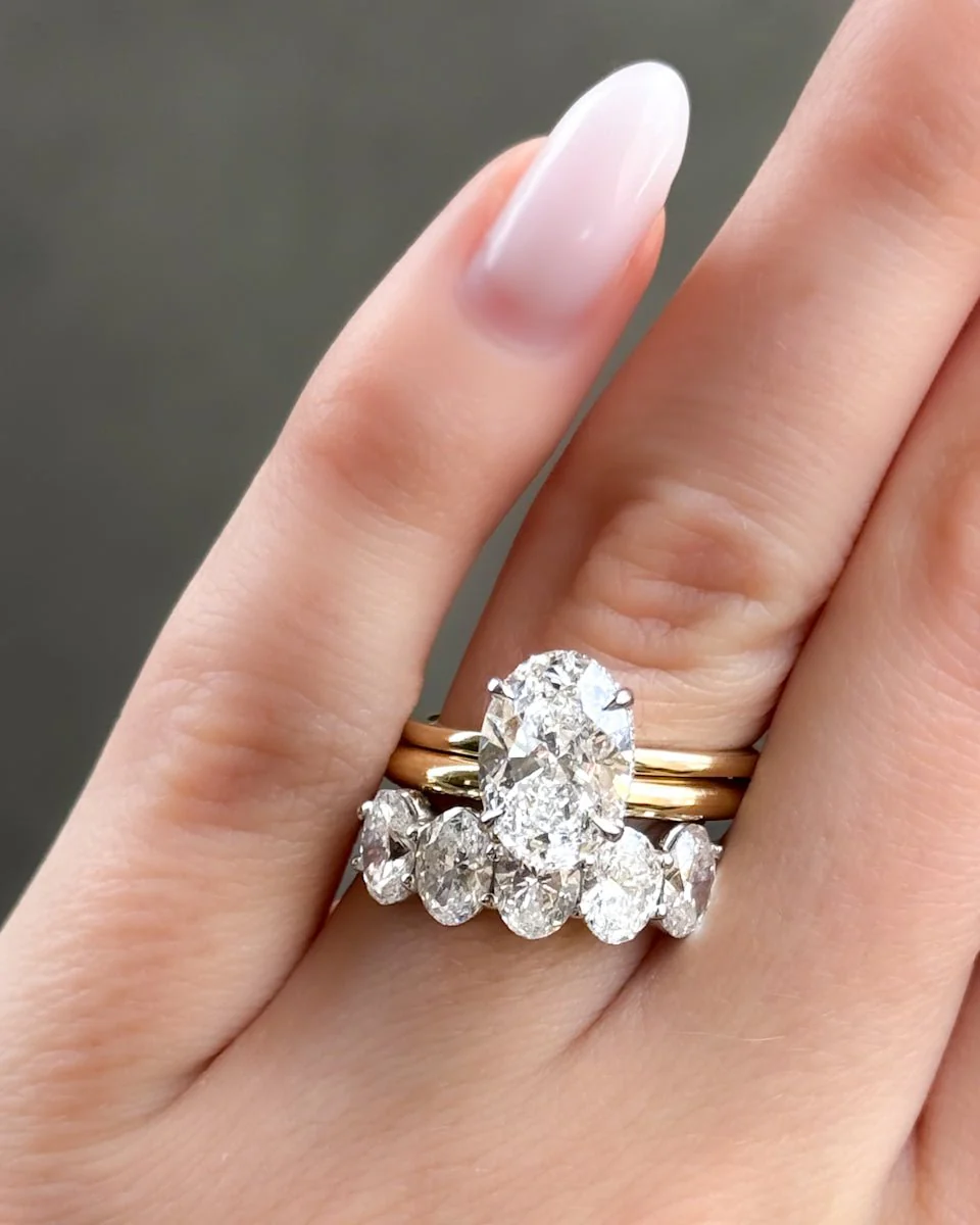 Donut Rounded Wedding Band 2.5mm - Image 3