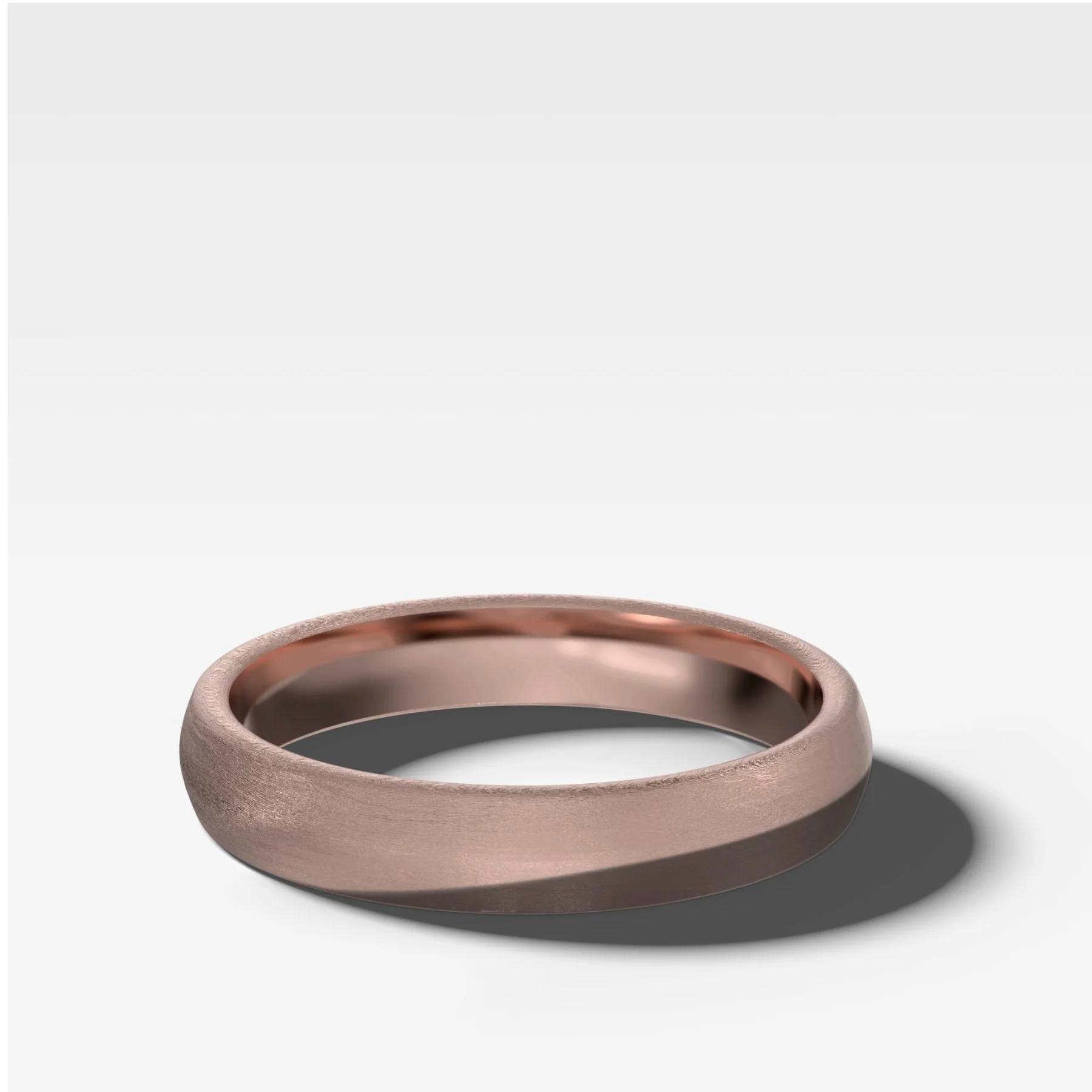 European Style Matte Wedding Band 4mm - Image 3