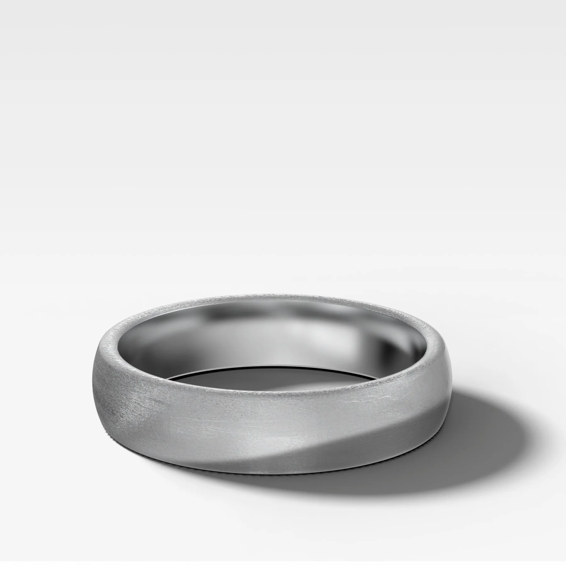 European Style Matte Wedding Band 5mm - Image 2