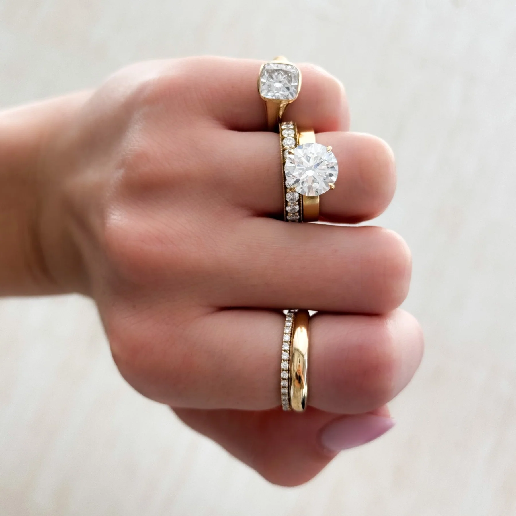 Finest Solitaire Engagement Ring With Round Brilliant Cut Diamond - Image 6