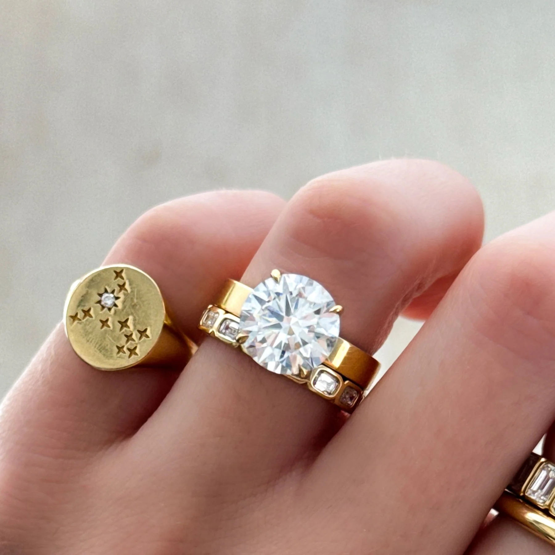 Finest Solitaire Engagement Ring With Round Brilliant Cut Diamond - Image 7