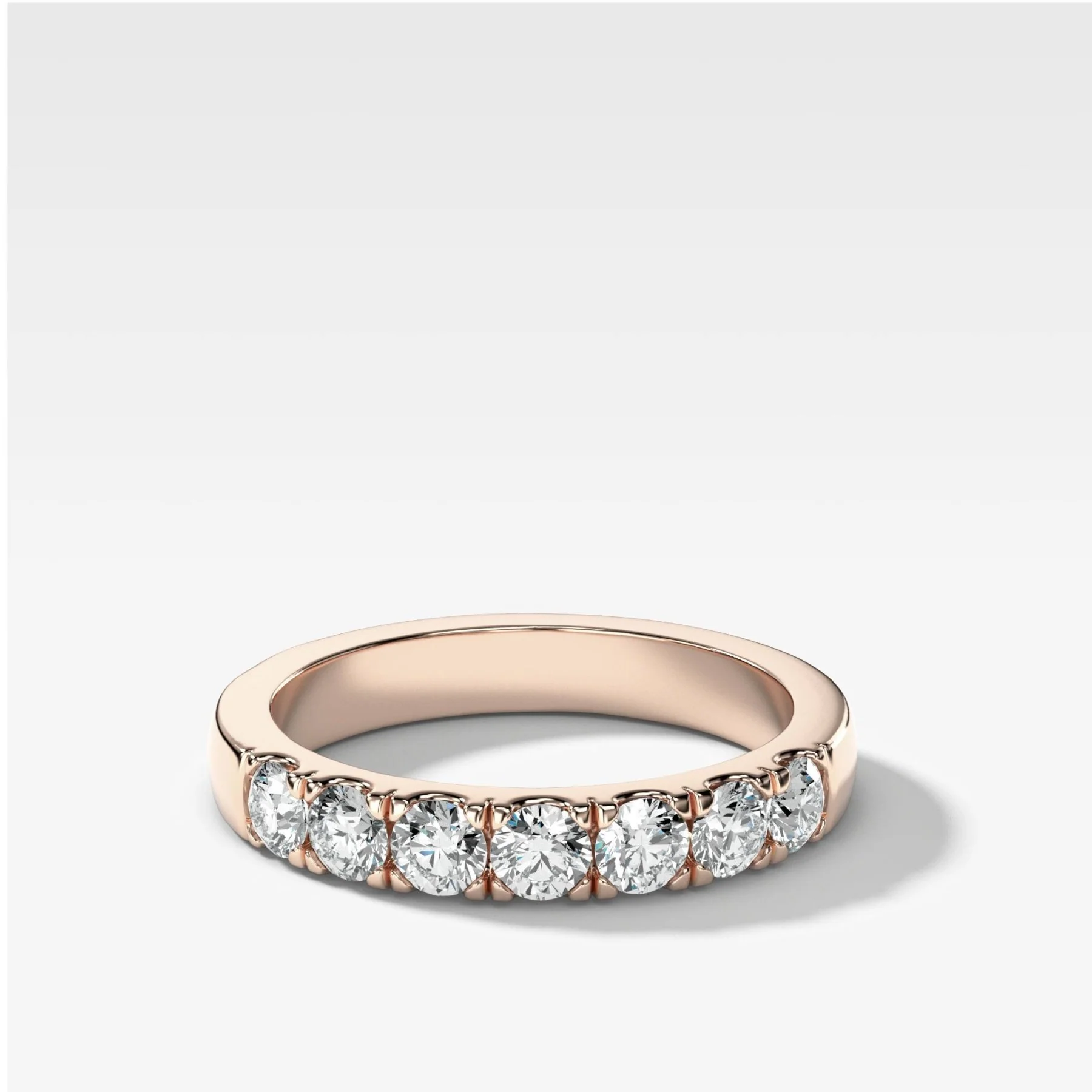 Jumbo Pavé Diamond Wedding Band - Image 4