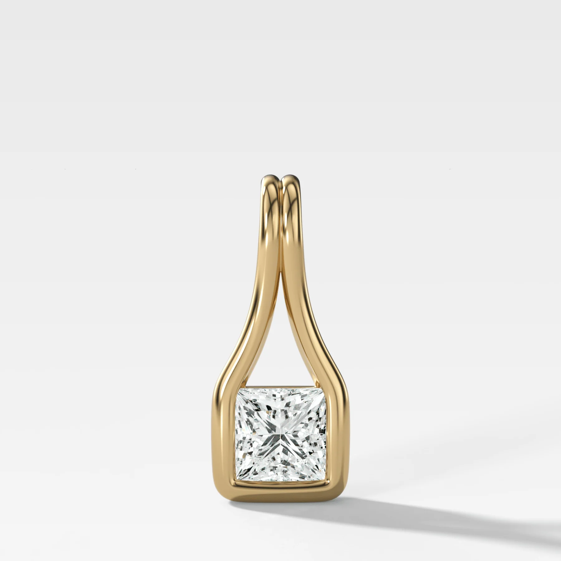 Lasso Princess Diamond Pendant
